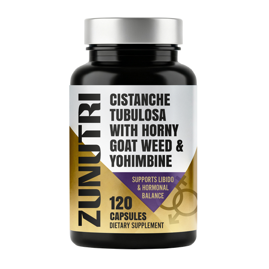 Zunutri® Cistanche Tubulosa with Horny Goat Weed and Yohimbine