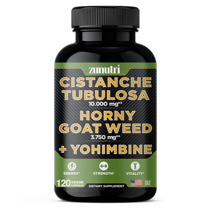 Cistanche Tubulosa with Horny Goat Weed and Yohimbine