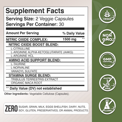 Zunutri® Nitric Oxide Booster